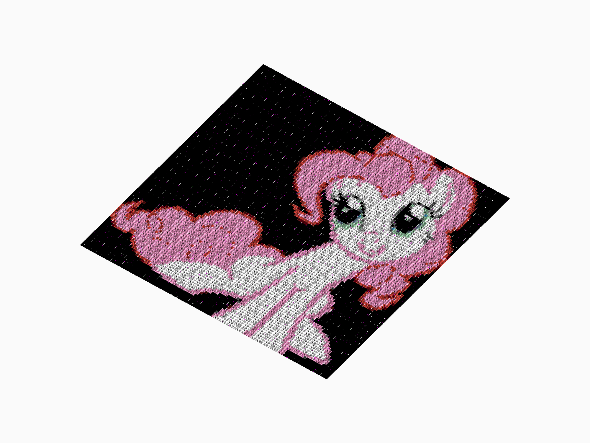 Custom Brick Mosaic