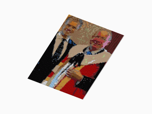 Custom Brick Mosaic