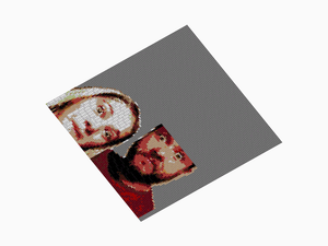 Custom Brick Mosaic