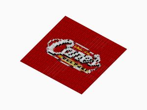Custom Brick Mosaic