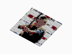 Custom Brick Mosaic