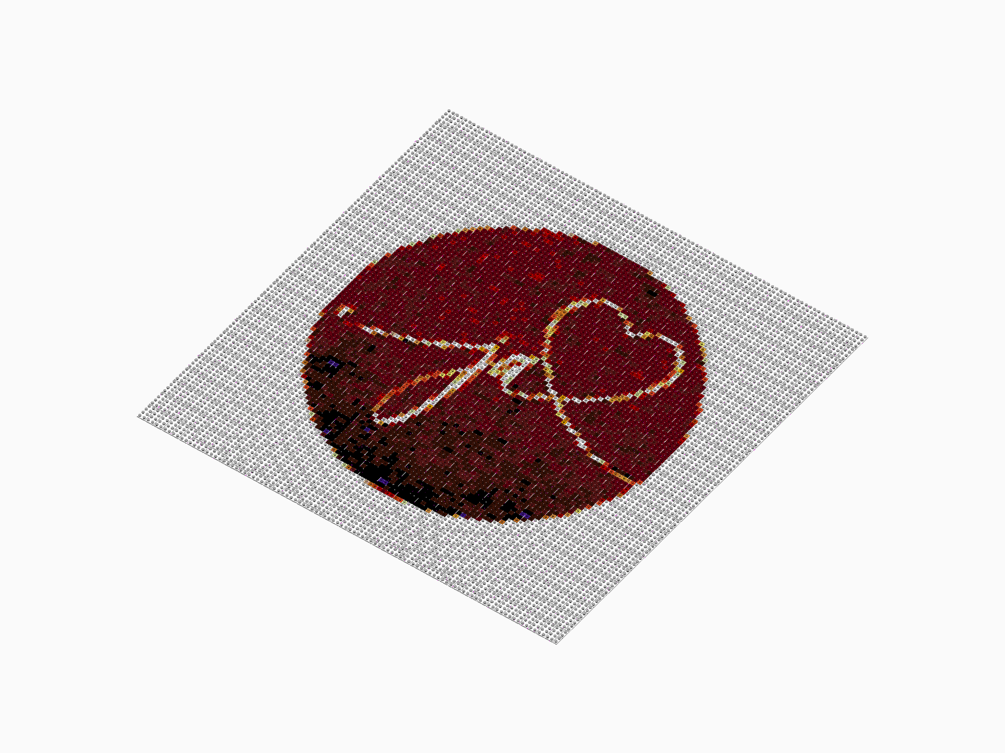 Custom Brick Mosaic