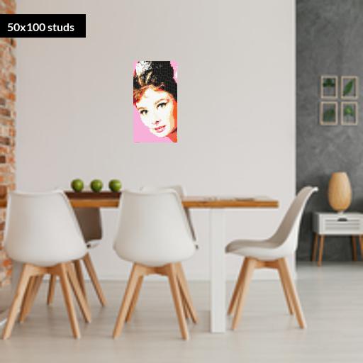 50*100studs, 40*80cm, 15.75*31.5inch