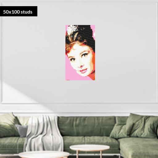 50*100studs, 40*80cm, 15.75*31.5inch