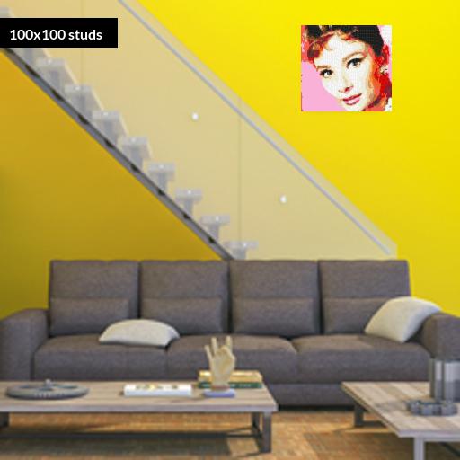 100*100studs, 80*80cm, 31.5*31.5inch