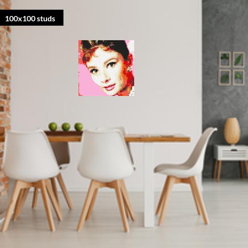 100*100studs, 80*80cm, 31.5*31.5inch