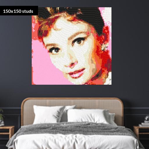 150*150studs, 120*120cm, 47.25*47.25inch