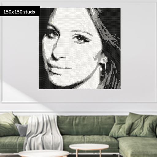 150*150studs, 120*120cm, 47.25*47.25inch