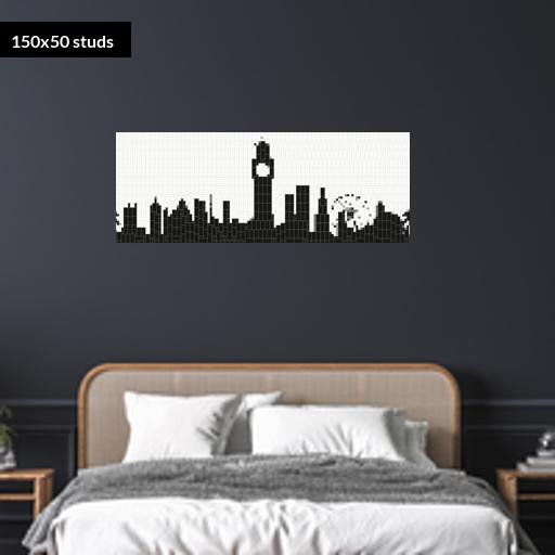 150*50studs, 120*40cm, 47.25*15.75inch