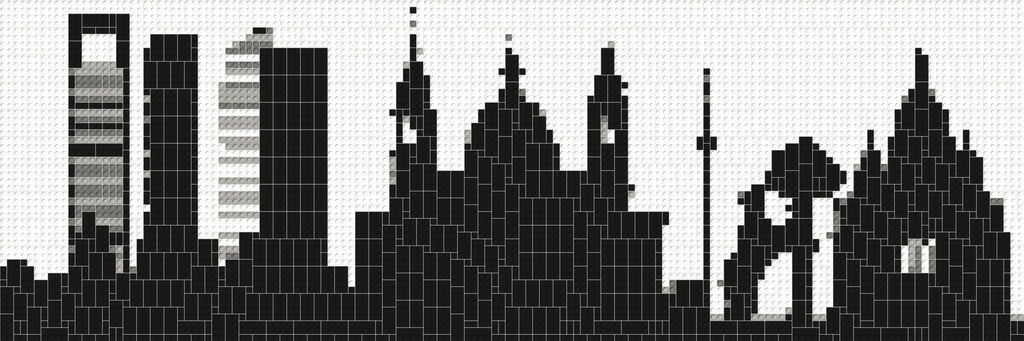 150*50studs, 120*40cm, 47.25*15.75inch