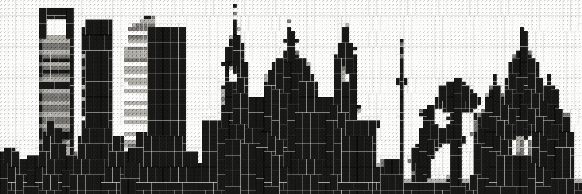 150*50studs, 120*40cm, 47.25*15.75inch