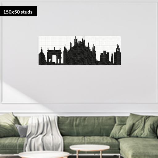 150*50studs, 120*40cm, 47.25*15.75inch