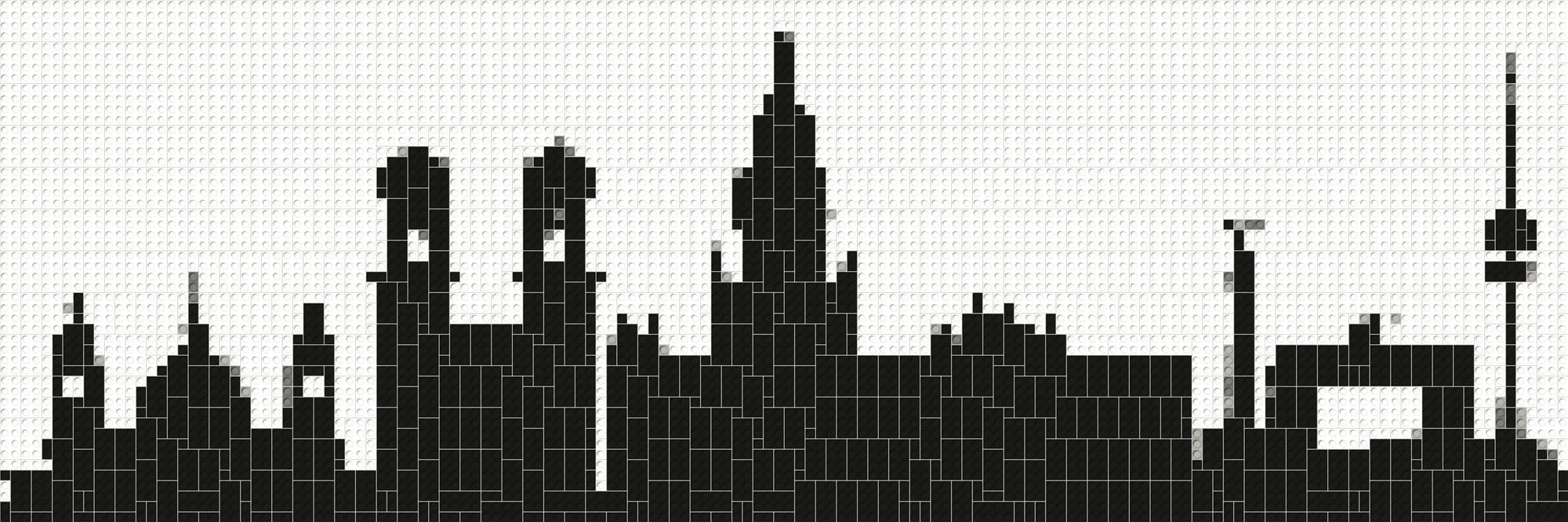 150*50studs, 120*40cm, 47.25*15.75inch