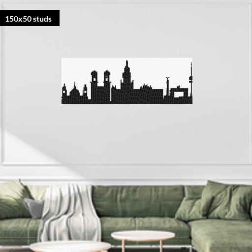 150*50studs, 120*40cm, 47.25*15.75inch