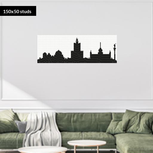 150*50studs, 120*40cm, 47.25*15.75inch