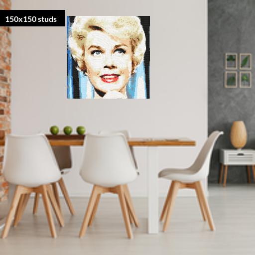 150*150studs, 120*120cm, 47.25*47.25inch