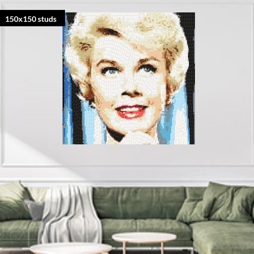 150*150studs, 120*120cm, 47.25*47.25inch