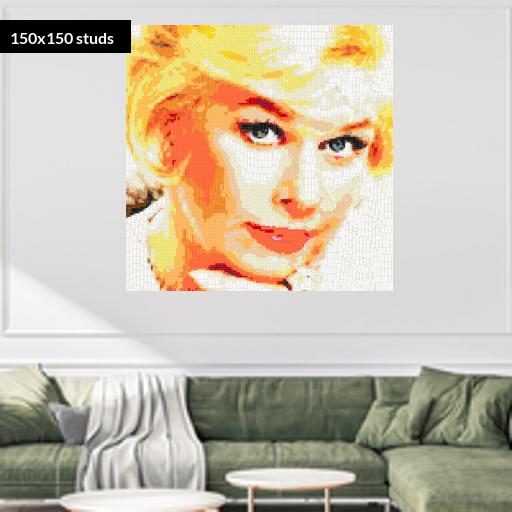 150*150studs, 120*120cm, 47.25*47.25inch