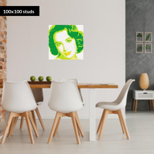 100*100studs, 80*80cm, 31.5*31.5inch