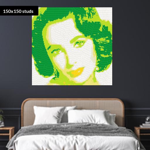 150*150studs, 120*120cm, 47.25*47.25inch