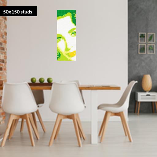 50*150studs, 40*120cm, 15.75*47.25inch