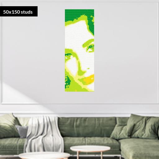 50*150studs, 40*120cm, 15.75*47.25inch