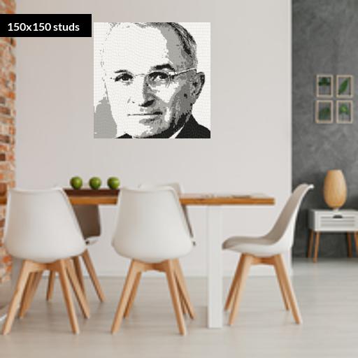 150*150studs, 120*120cm, 47.25*47.25inch