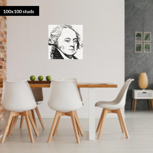 100*100studs, 80*80cm, 31.5*31.5inch