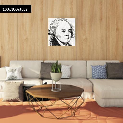 100*100studs, 80*80cm, 31.5*31.5inch
