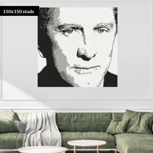 150*150studs, 120*120cm, 47.25*47.25inch