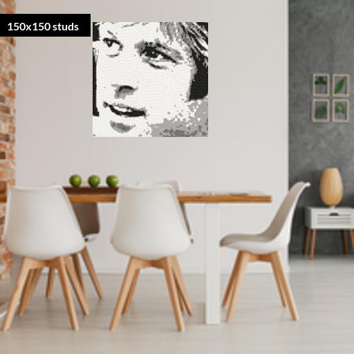 150*150studs, 120*120cm, 47.25*47.25inch