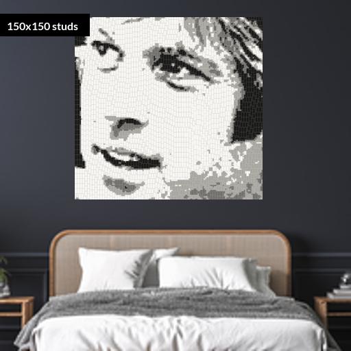 150*150studs, 120*120cm, 47.25*47.25inch