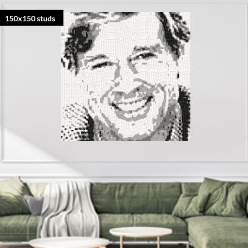 150*150studs, 120*120cm, 47.25*47.25inch
