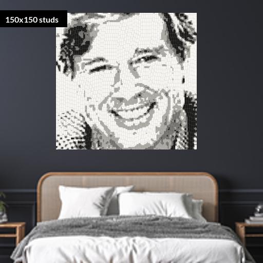 150*150studs, 120*120cm, 47.25*47.25inch