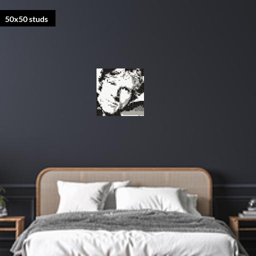 50*50studs, 40*40cm, 15.75*15.75inch