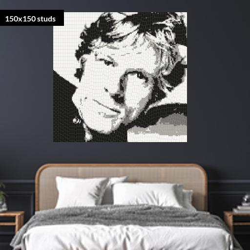 150*150studs, 120*120cm, 47.25*47.25inch