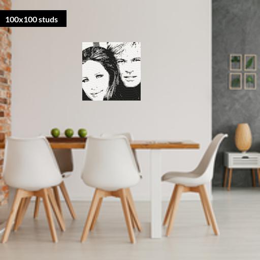 100*100studs, 80*80cm, 31.5*31.5inch