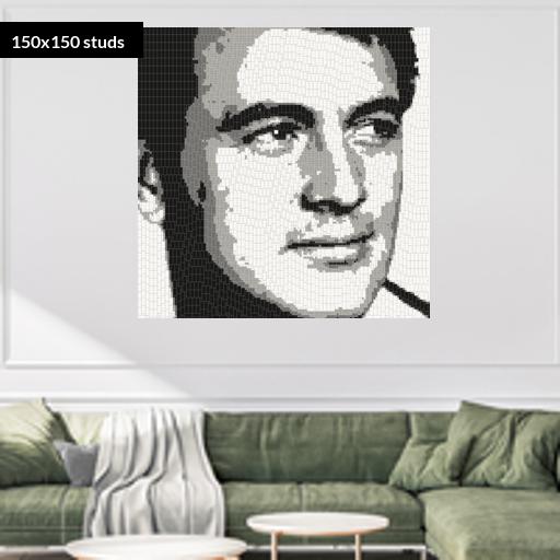 150*150studs, 120*120cm, 47.25*47.25inch
