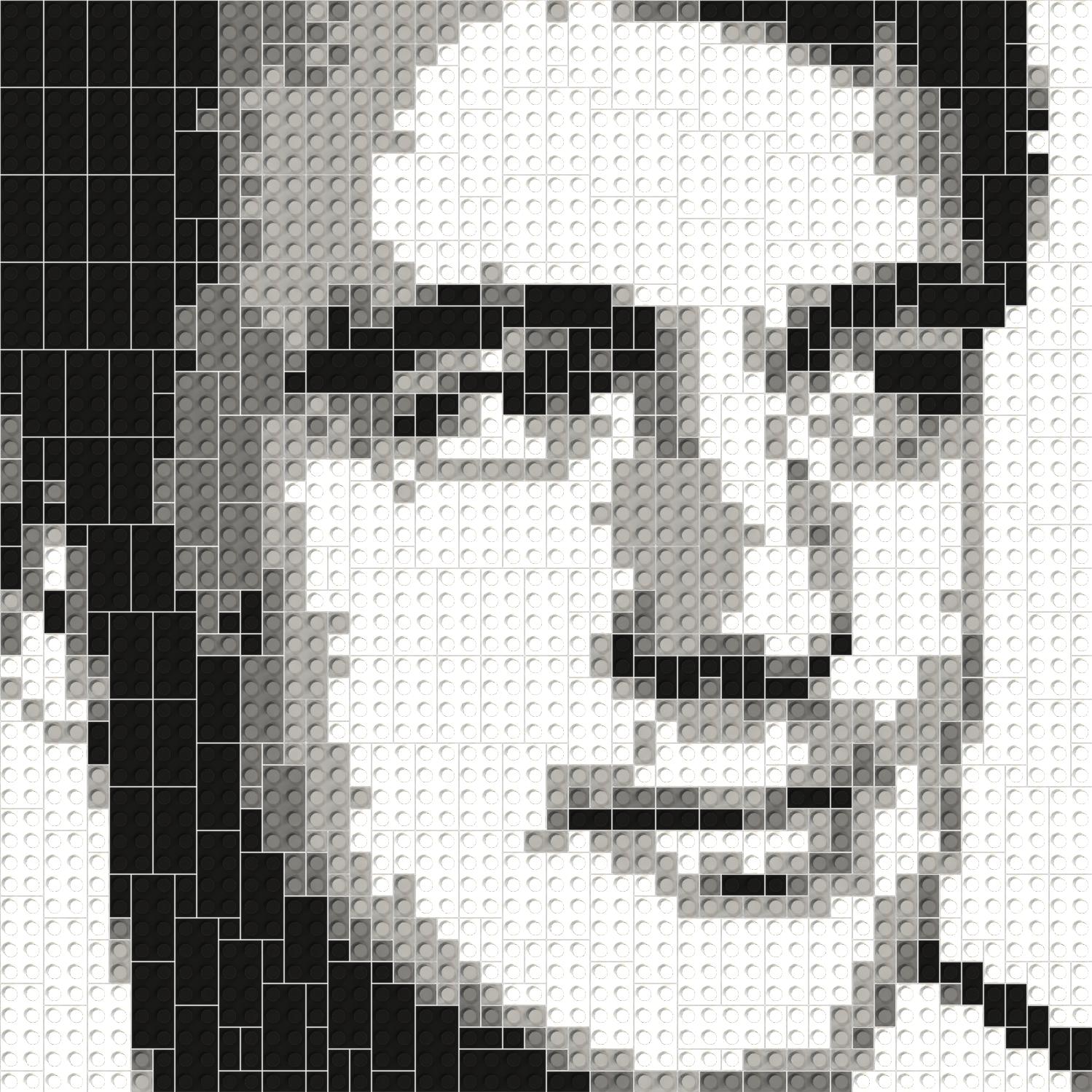 50*50studs, 40*40cm, 15.75*15.75inch