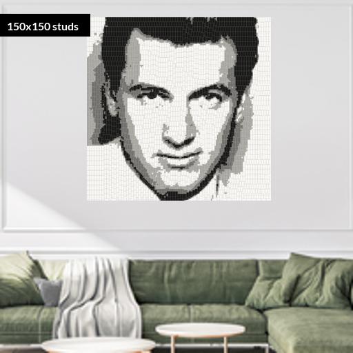 150*150studs, 120*120cm, 47.25*47.25inch