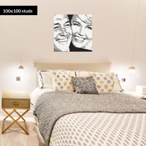 100*100studs, 80*80cm, 31.5*31.5inch