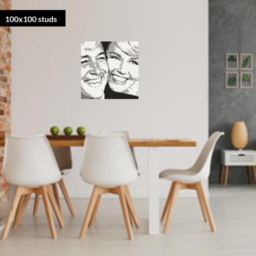 100*100studs, 80*80cm, 31.5*31.5inch