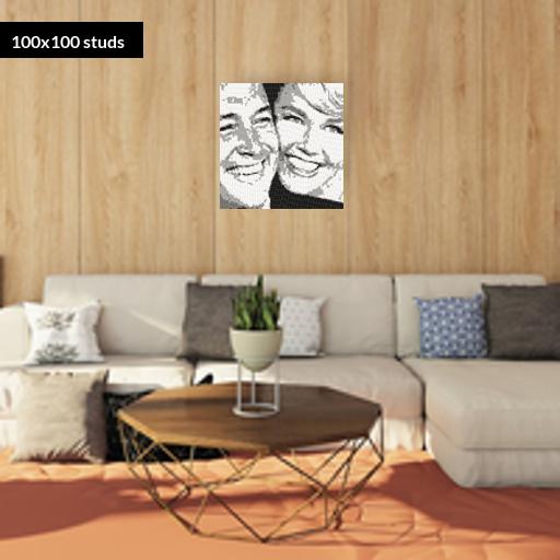 100*100studs, 80*80cm, 31.5*31.5inch