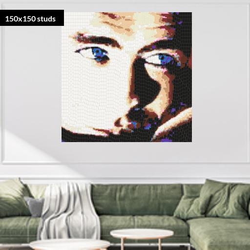 150*150studs, 120*120cm, 47.25*47.25inch