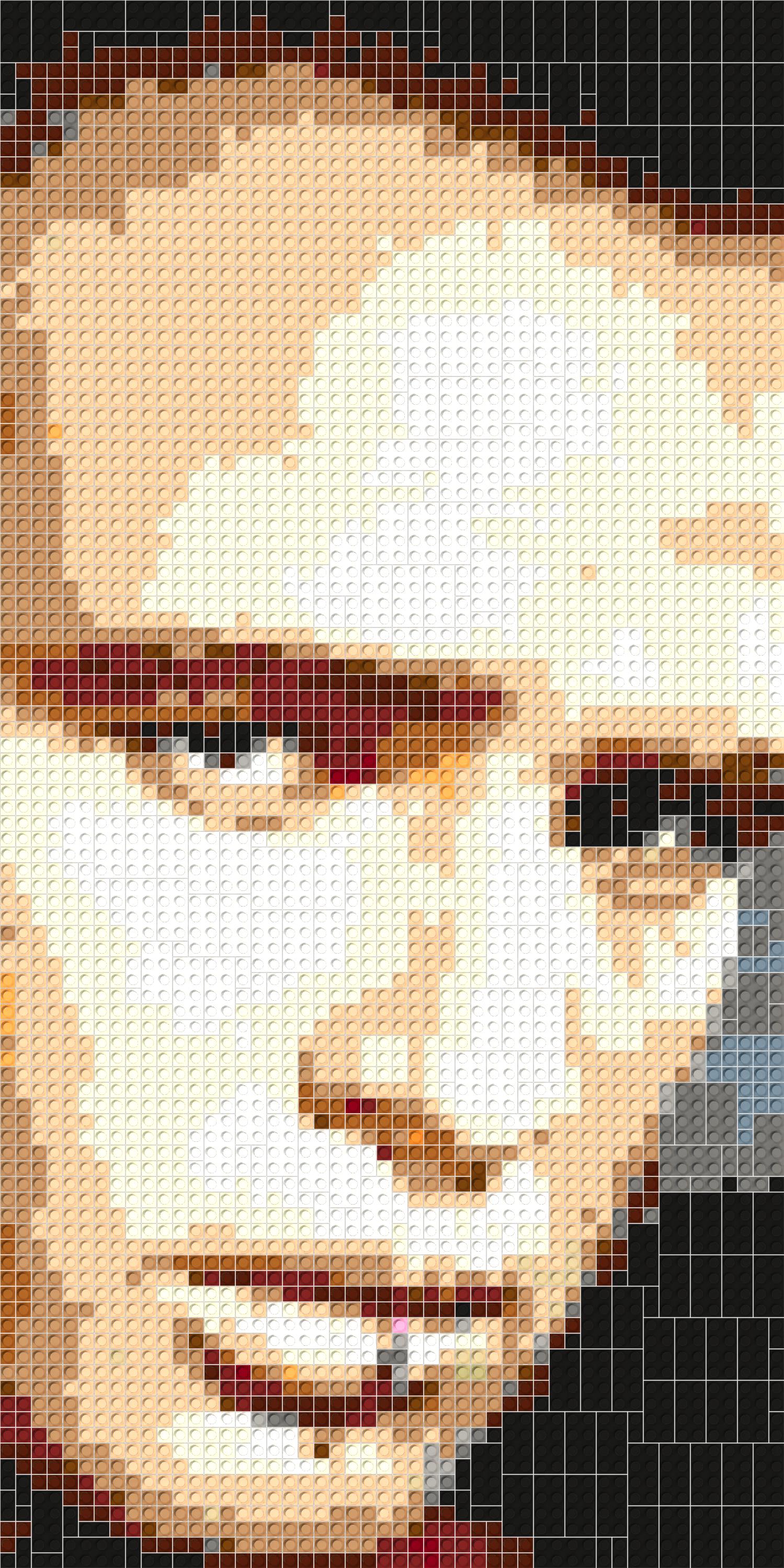 50*100studs, 40*80cm, 15.75*31.5inch