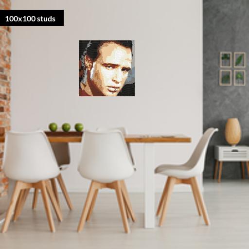 100*100studs, 80*80cm, 31.5*31.5inch