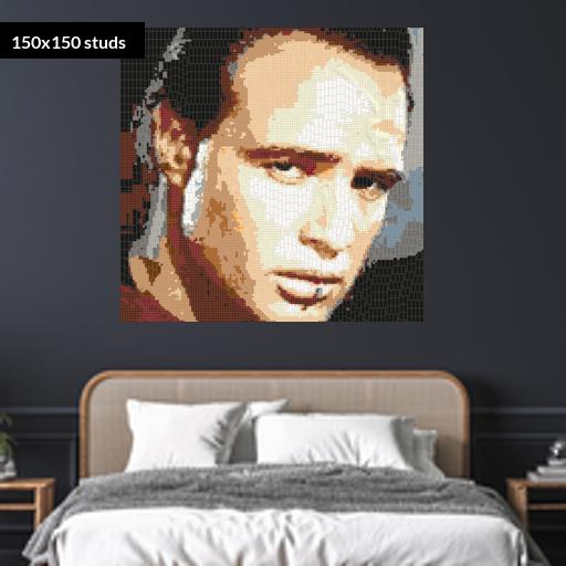 150*150studs, 120*120cm, 47.25*47.25inch