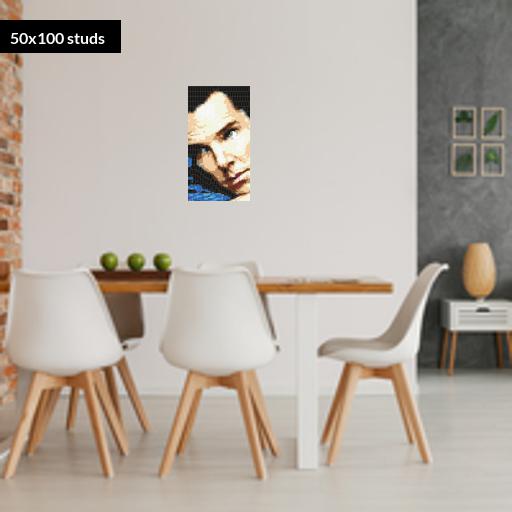 50*100studs, 40*80cm, 15.75*31.5inch