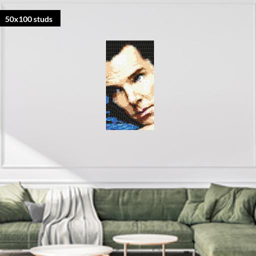 50*100studs, 40*80cm, 15.75*31.5inch
