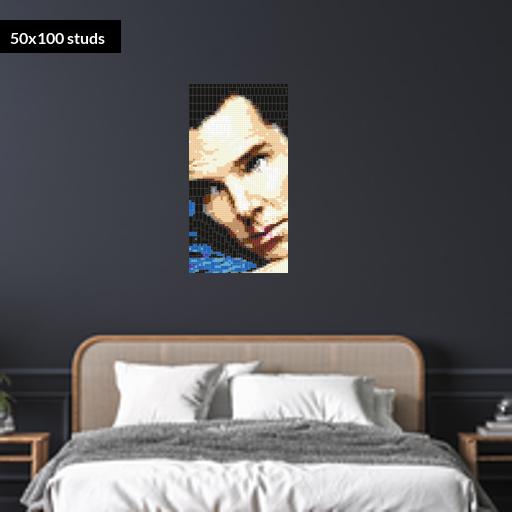 50*100studs, 40*80cm, 15.75*31.5inch